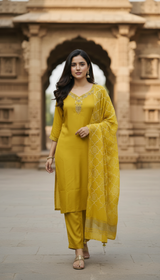 Golden Aura Straight Set