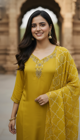 Golden Aura Straight Set